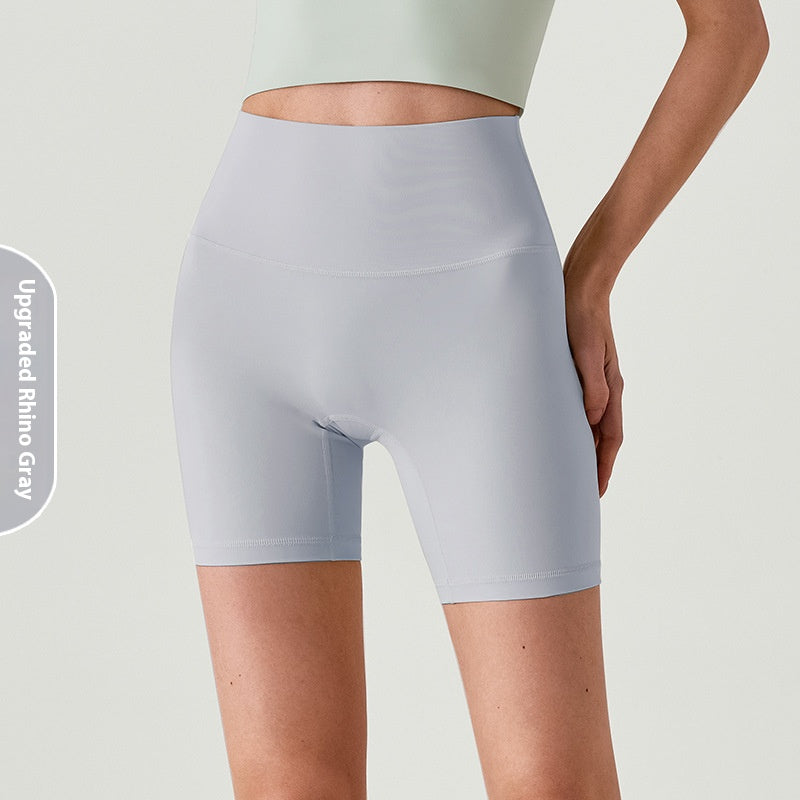 Summer Thin Fitness Shorts lulu Women's Yoga Pants Quick-Dry Tight High-Waist Hip-Lifting Outdoor Wear Three-Quarter Sports Shorts