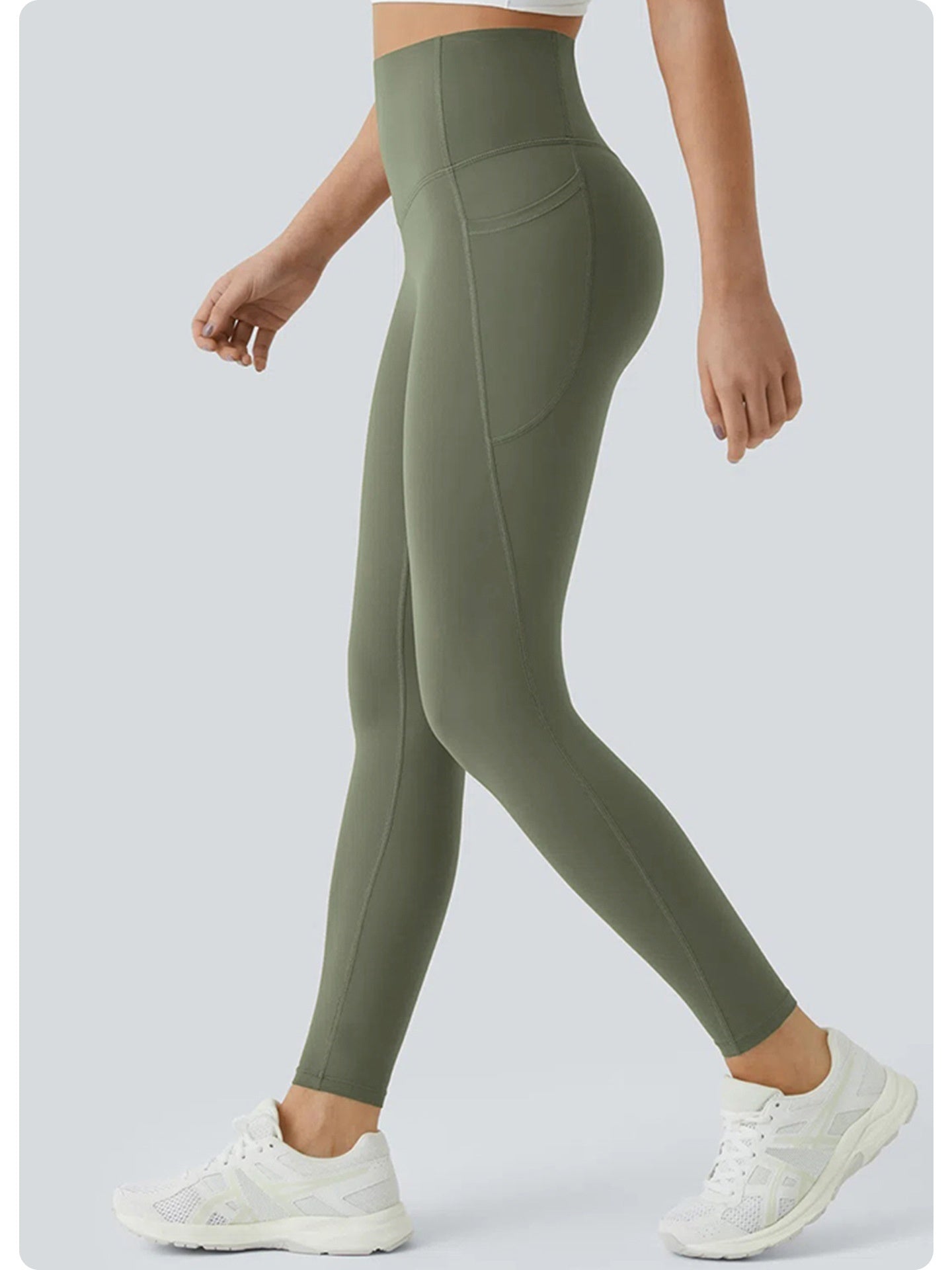 Hot Sale at AliExpress Yoga Pants Pocket No Embarrassment Line Nude Feel Trousers High Waist Hip Lift Body Shaping Leggings Quick-Drying