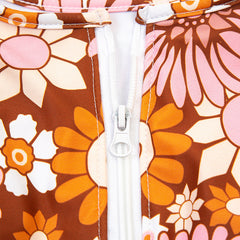 New Printed European and American Style2025Sexy Cross-Border Hot-Selling High-End Foreign Trade Beach One-Piece Swimsuit for Women