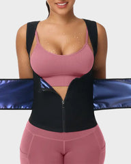 Adjustable Sauna Sweat Waist Trainer Tank Top