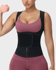 Adjustable Sauna Sweat Waist Trainer Tank Top
