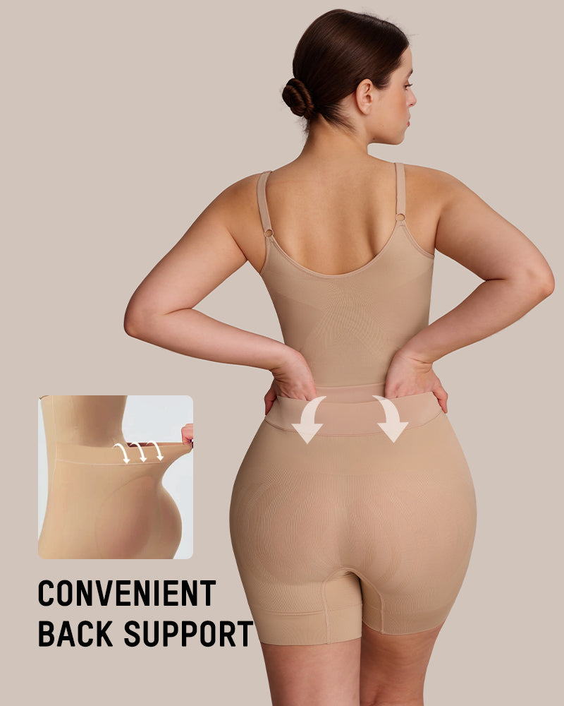 All-in-One Sculpting Bodysuit with Easy-Off Design