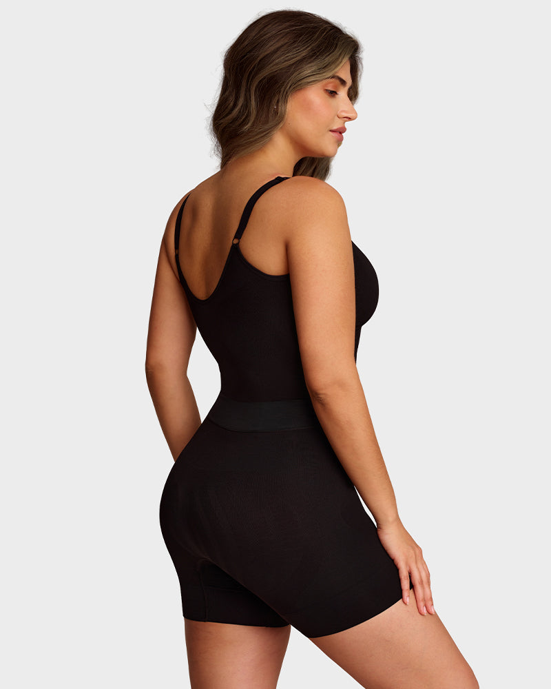 All-in-One Sculpting Bodysuit with Easy-Off Design