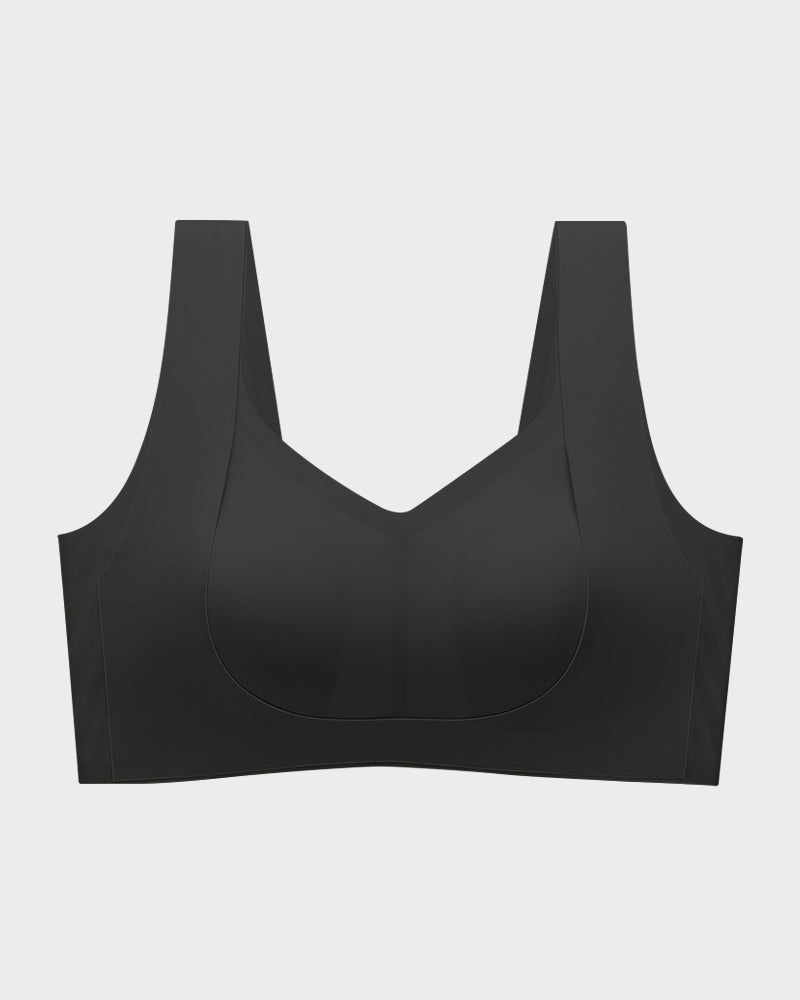 Full Support Wireless Push-Up Minimizer Bra