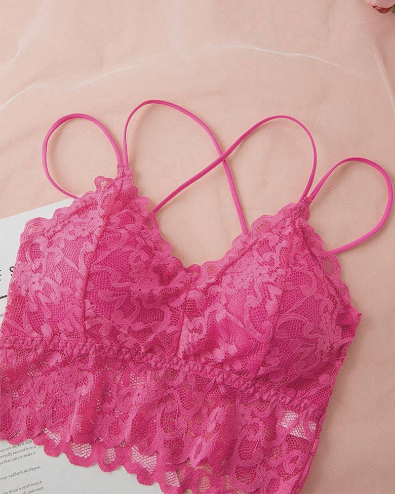 Romantic Lace Bralette & Panty Bundle