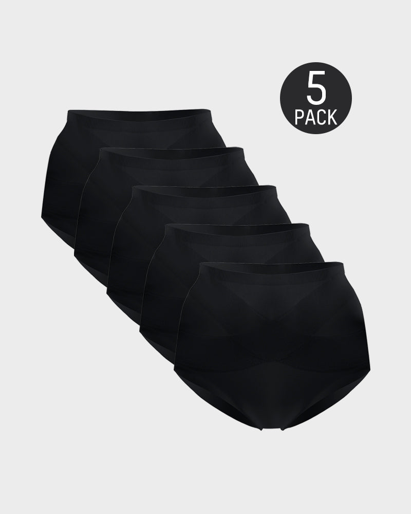 Seamless High-Waist Shaping Panty (5 Pack)