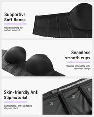 The Low Back Strapless Bra