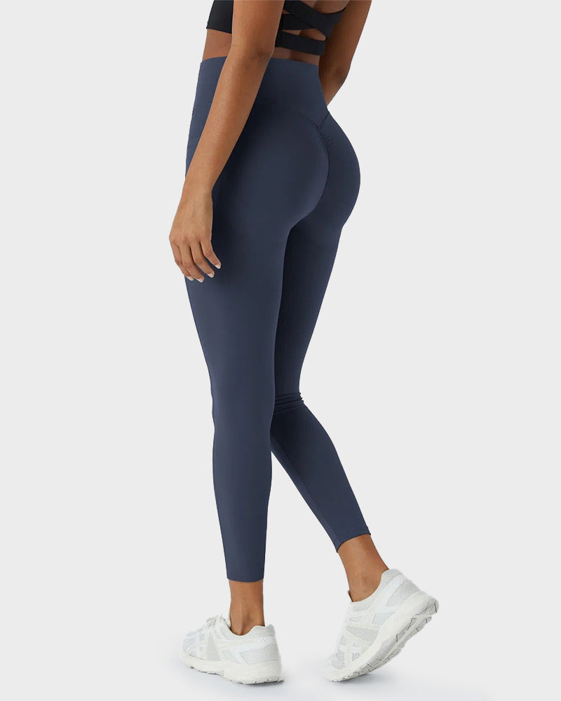 Tummy Control Butt-Lifting Training Leggings with Pockets