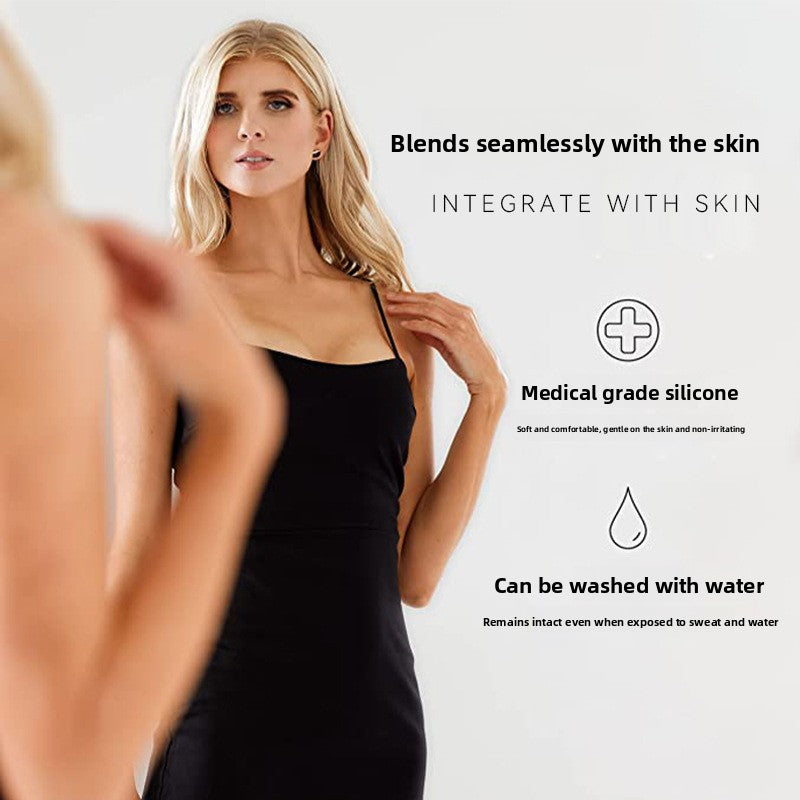 B-SIX NIPPIES Seamless Silicone Nipple Covers Wedding Dress Invisible Bra Nipple Covers Anti-Exposure Nipple Covers