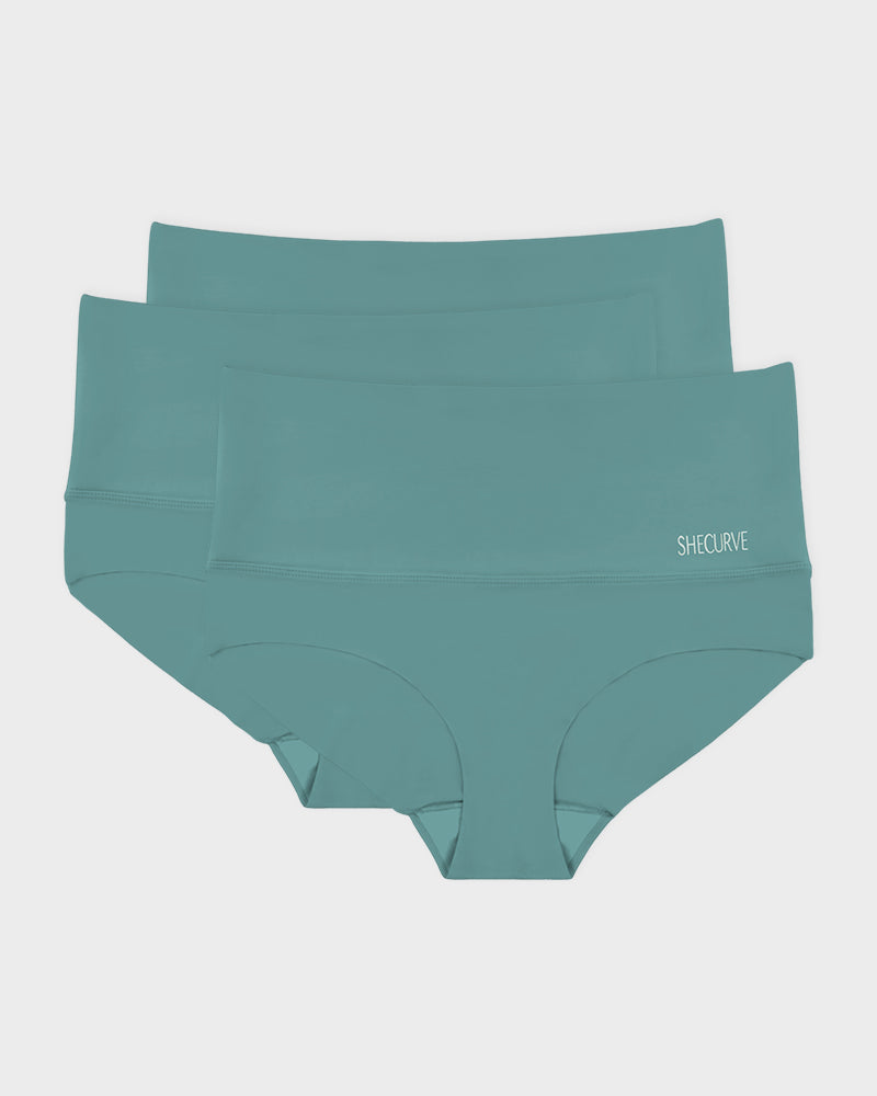 3-Pack High Waisted Tummy Control Briefs